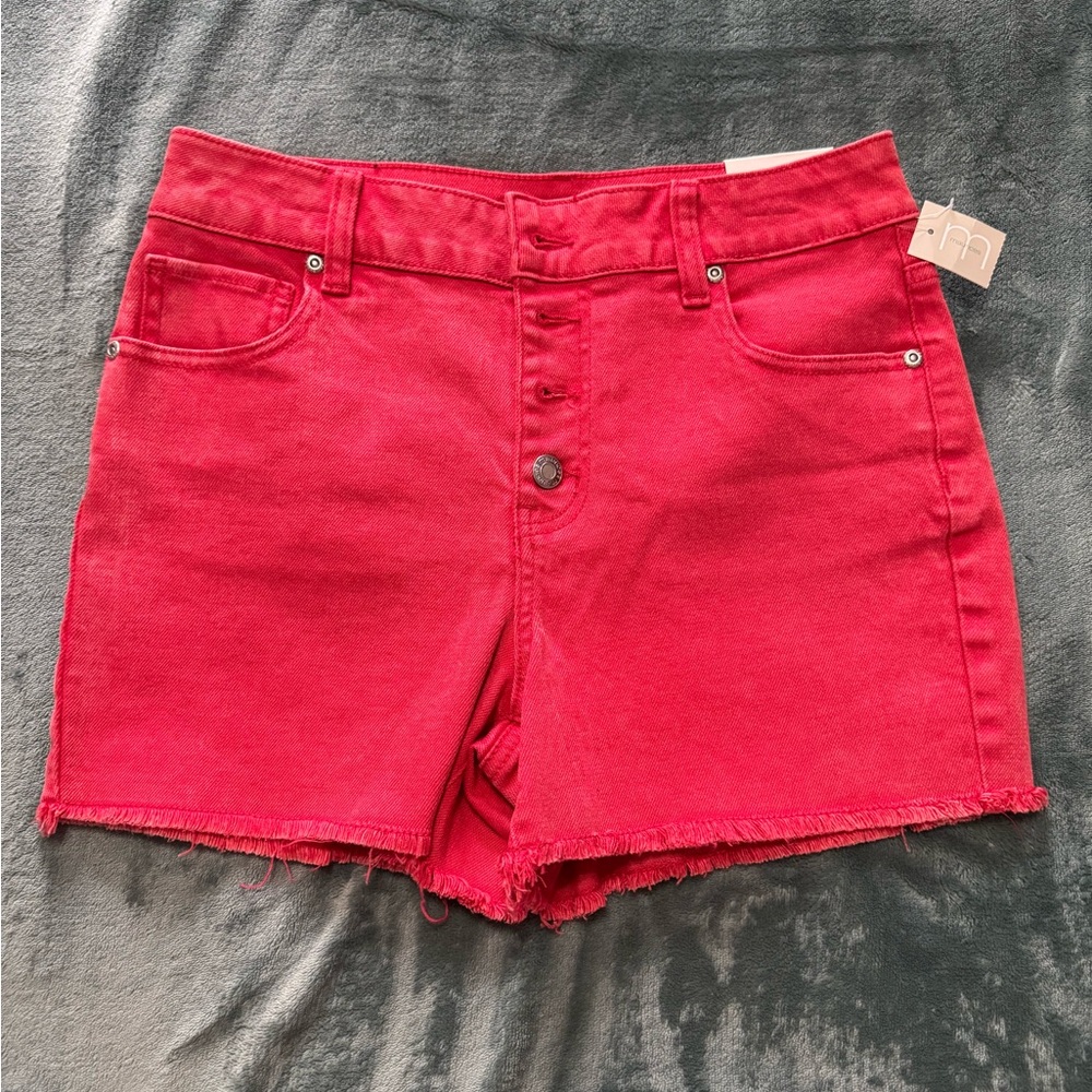 Maurice’s Red Washed Shorts